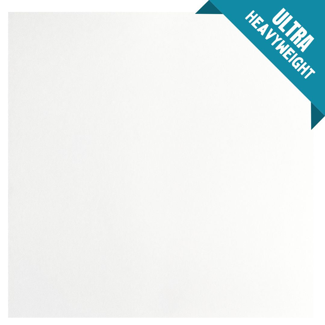 WHITE Ultra Heavyweight – 12x12 Cardstock - Encore