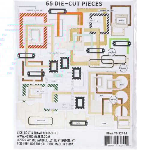 VICKI BOUTIN FRAME NECESSITIES - Ephemera - 49 And Market