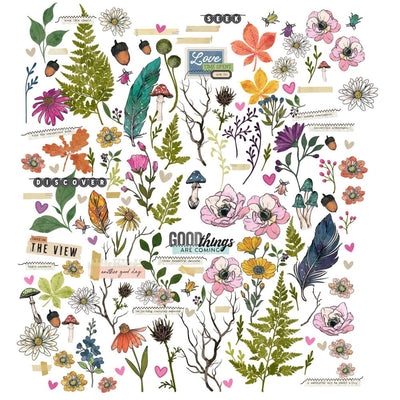 WILLOW GROVE FOLIAGE Laser Cut-Outs - 49 And Market