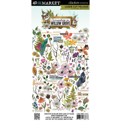 Four sheets of decorative laser cuts with floral and nature-themed designs.