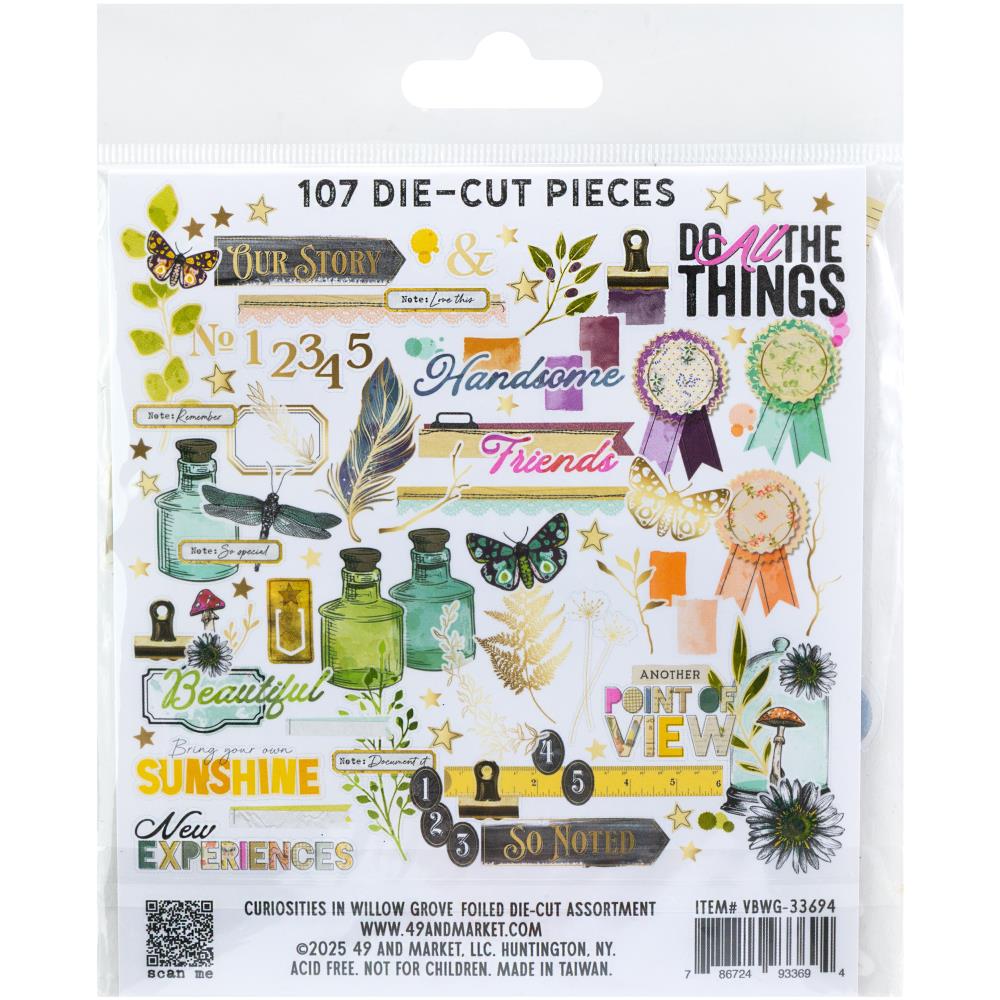 WILLOW GROVE FOILED DIE-CUTS - Ephemera - 49 And Market