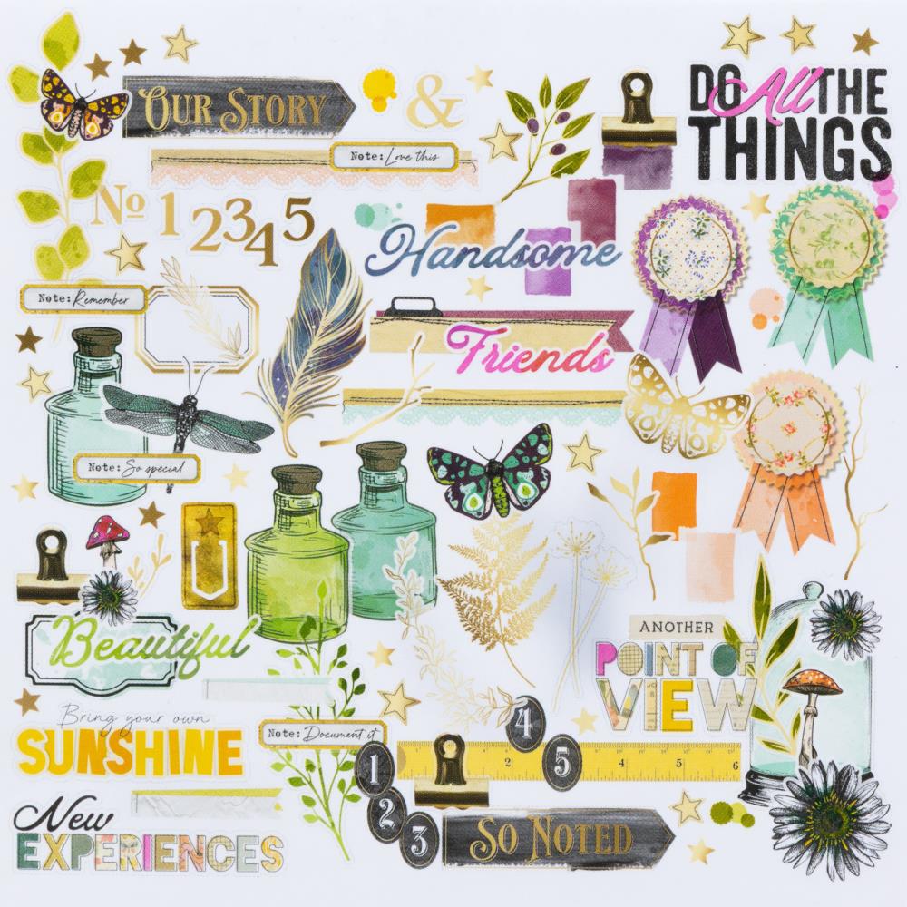 WILLOW GROVE FOILED DIE-CUTS - Ephemera - 49 And Market