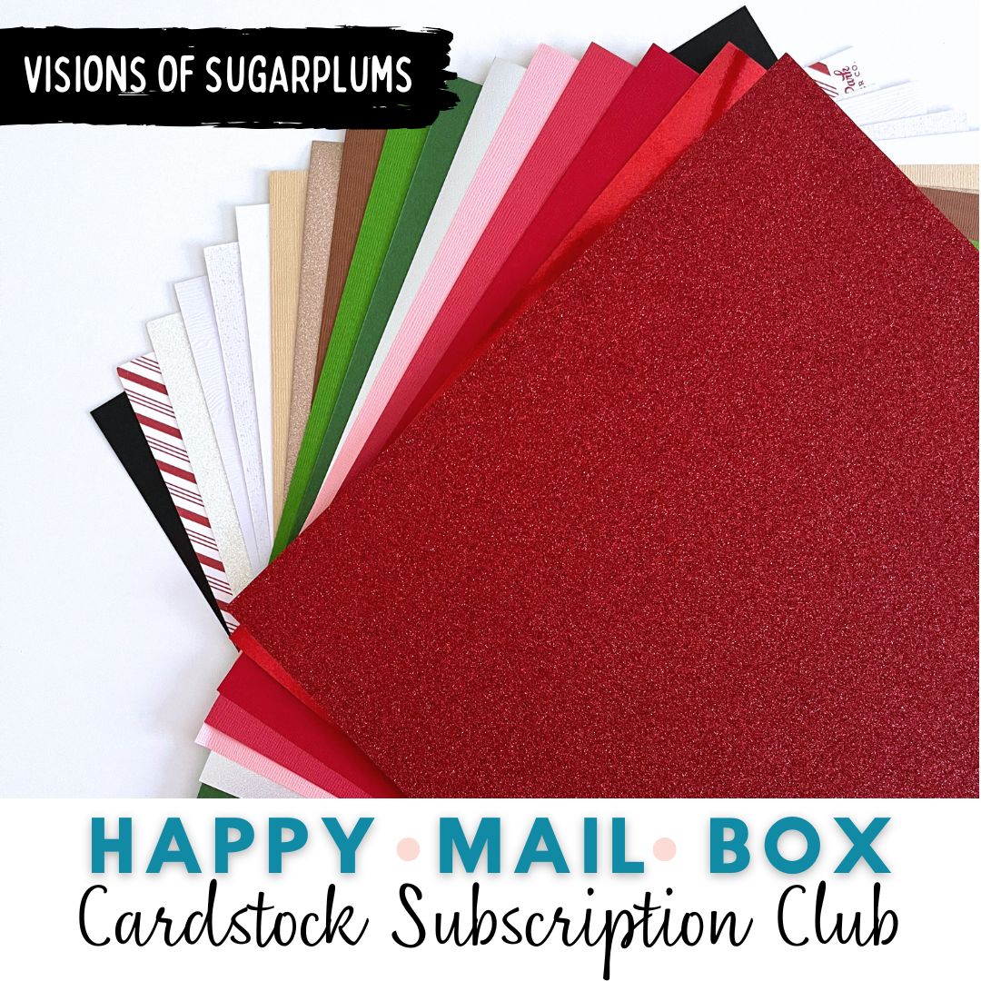 LYNETTE'S HAPPY MAIL BOX - Monthly Cardstock Subscription Box (Free Shipping)