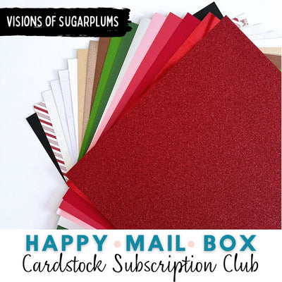 LYNETTE'S HAPPY MAIL BOX - Monthly Cardstock Subscription Box (Free Shipping)