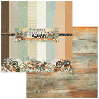 WANDERLUST EXPLORER SOLIDS 12X12 Collection Kit - 49 AND MARKET