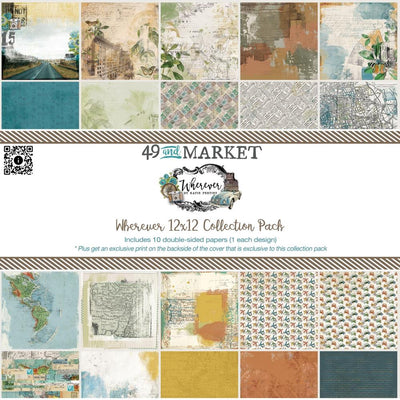 Wherever Collection pack with various paper designs and '49 and Market' branding.