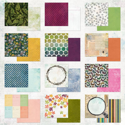 CURIOSITIES IN WILLOW GROVE 12X12 Paper Pad - 49 AND MARKET