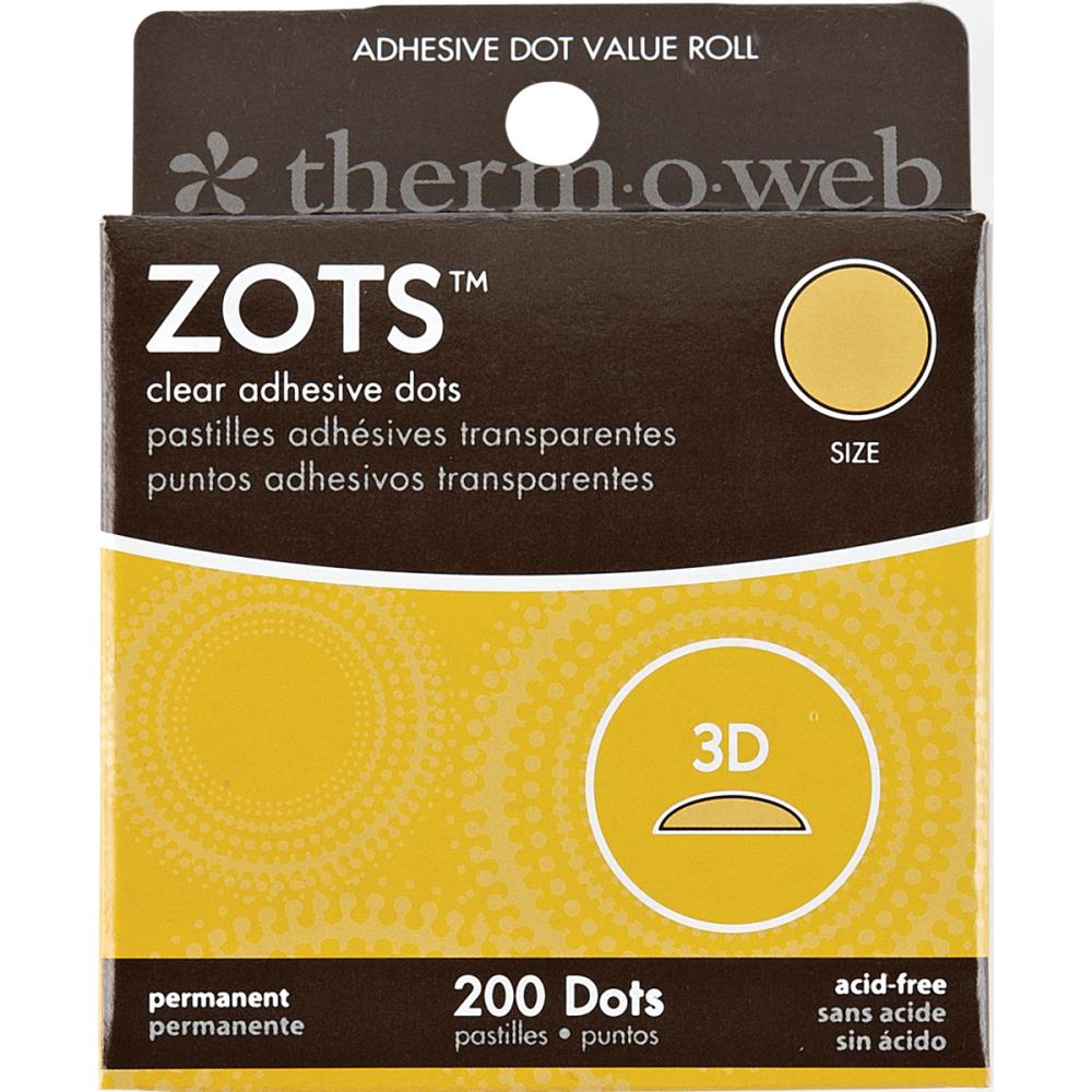 ZOTS CLEAR ADHESIVE DOTS - Thermoweb