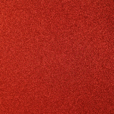 Crimson Red Glitter Luxe Cardstock