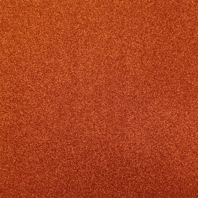 AUTUMN ORANGE Glitter Luxe Cardstock - 12x12 glitter Cardstock - 12x12 Cardstock - Encore - ORANGE glitter Card-stock - mess free glitter Cardstock 