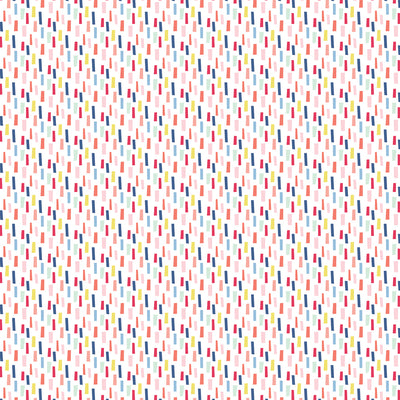 Colorful confetti-like design on 12x12 patterned cardstock by Echo Park Paper Co.