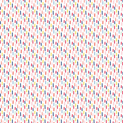 Colorful confetti-like design on 12x12 patterned cardstock by Echo Park Paper Co.