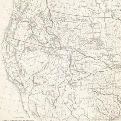 Side B - an old nap of western america