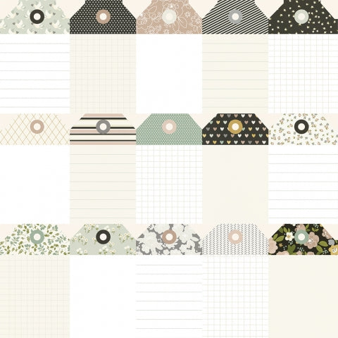 HAPPILY EVER AFTER TAGS - 12x12 Double-Sided Patterned Paper - Simple Stories