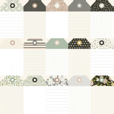 TAGS - 12x12 Double-Sided Patterned Paper - Simple Stories