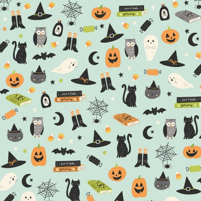 SPOOKY JOURNAL ELEMENTS - 12x12 Double-Sided Patterned Paper - Simple Stories