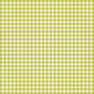 GREEN GINGHAM - 12x12 Double-Sided Patterned Paper - Simple Stories