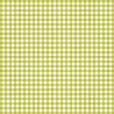 GREEN GINGHAM - 12x12 Double-Sided Patterned Paper - Simple Stories