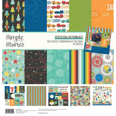 SAY CHEESE TOMORROW AT THE PARK Collection Kit - Simple Stories