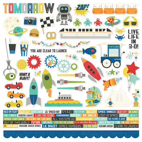 SAY CHEESE TOMORROW AT THE PARK Collection Kit - Simple Stories