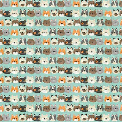NICE KITTY - 12x12 Double-Sided Patterned Paper - Simple Stories