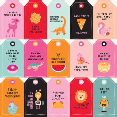 HEART EYES TAGS - 12x12 Double-Sided Patterned Paper - Simple Stories