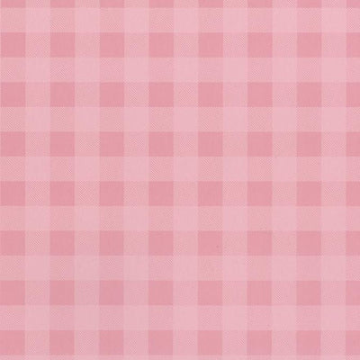 Cotton Candy pink, checkerboard pattern on heavyweight 12x12 cardstock by Bazzill Trends