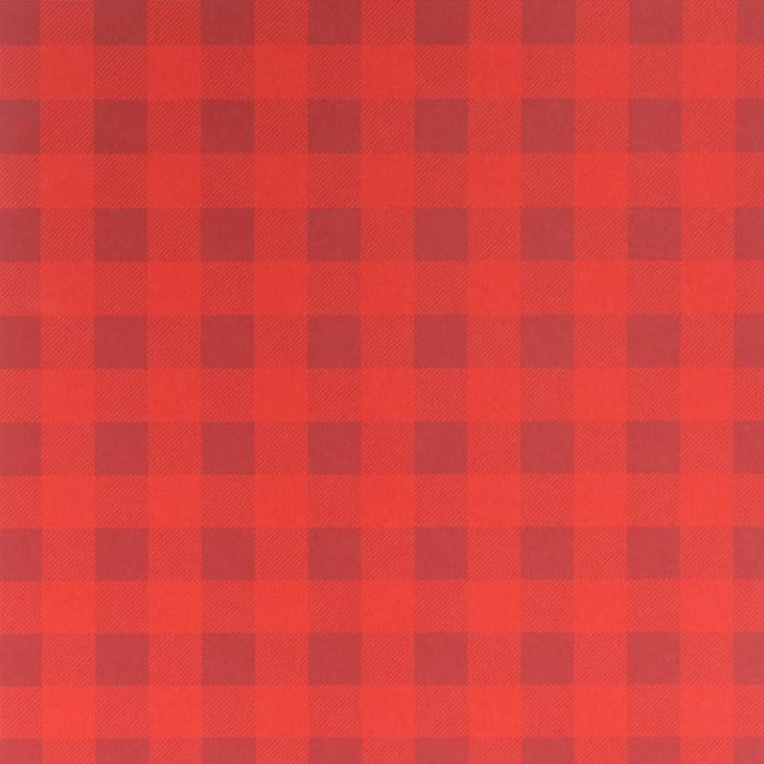 WAX LIPS Checkerboard Plaid 12x12 heavyweight cardstock from Bazzill Trends