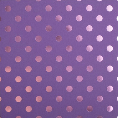 Tone-on-tone, heavyweight GUMMY BEAR FOIL DOT 12x12 cardstock from Bazzill Trends