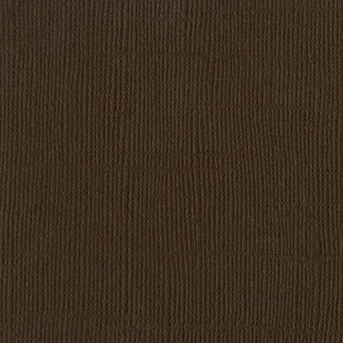 Bazzill BROWN cardstock - 12x12 inch - 80 lb - textured scrapbook paper
