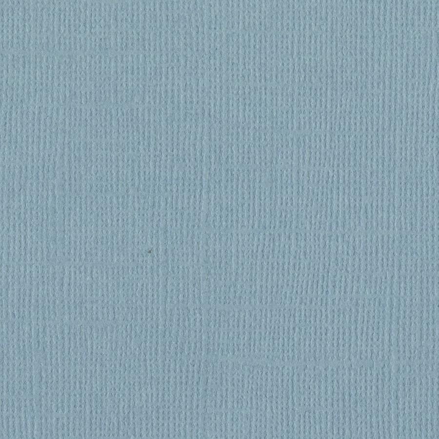 Bazzill Basics - Coastal blue - 12x12 inch- 80 lb - textured cardstock and scrapbook paper