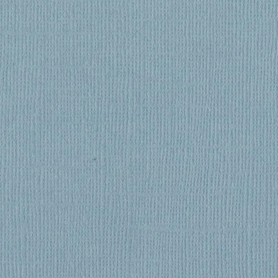 Bazzill Basics - Coastal blue - 12x12 inch- 80 lb - textured cardstock and scrapbook paper