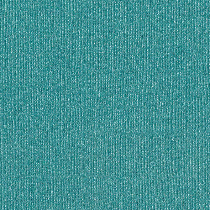 ATLANTIS - teal blue 12x12 cardstock with shimmery mica coating - Bazzill Bling Collection