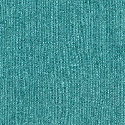 ATLANTIS - teal blue 12x12 cardstock with shimmery mica coating - Bazzill Bling Collection