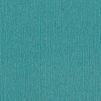 ATLANTIS - teal blue 12x12 cardstock with shimmery mica coating - Bazzill Bling Collection