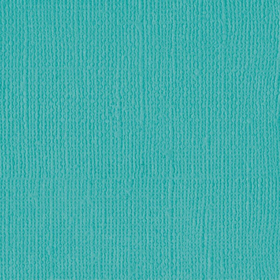 Bazzill CAPRI SEA blue-green cardstock - 12x12 inch - 80 lb - textured scrapbook paper