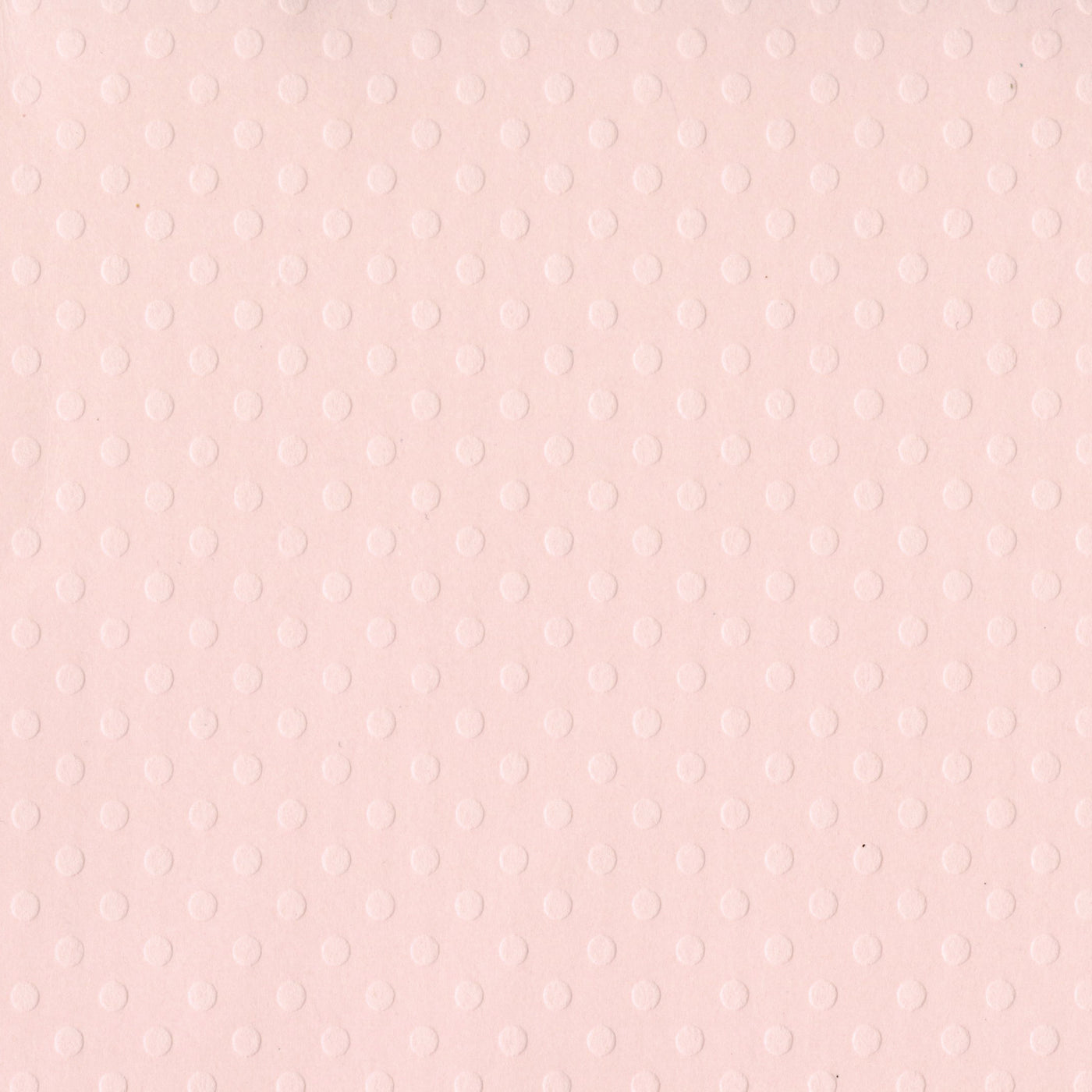 Pastel pink SOFT SHELL Dotted Swiss cardstock - 12x12 inch - embossed dot geometric pattern - Bazzill Basics