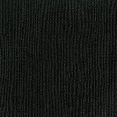 Bazzill Basics Raven - black cardstock - 12x12 inch - 80 lb - textured scrapbook paper