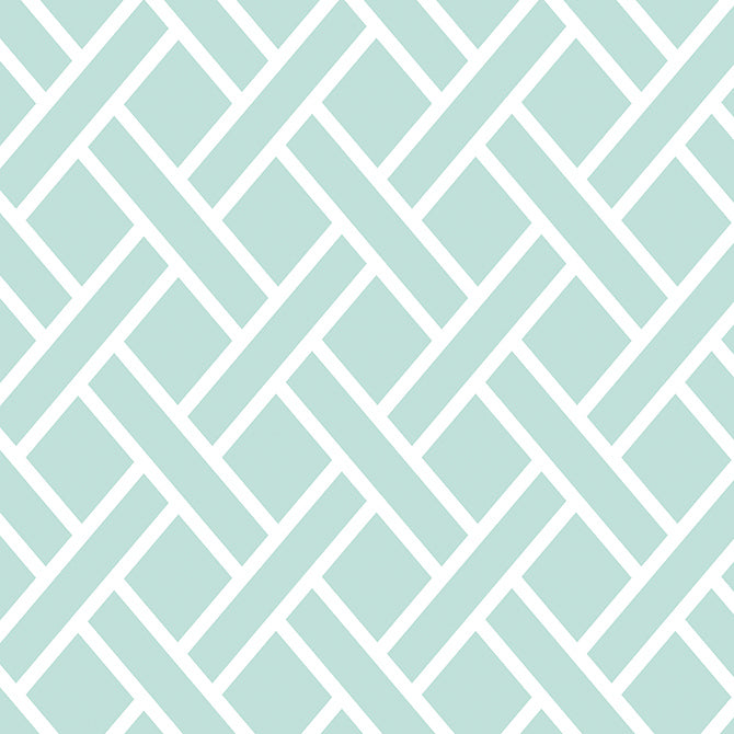Light Aqua Trellis - 12x12 single-sided patterned paper from coredinations