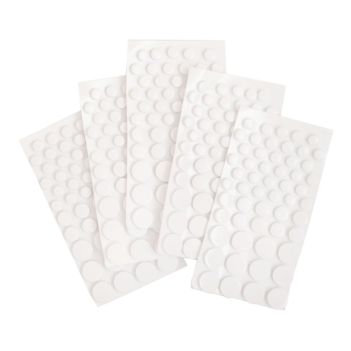 Different sizes of Sticky Thumb adhesive foam dots