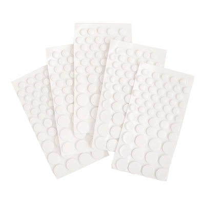 Different sizes of Sticky Thumb adhesive foam dots