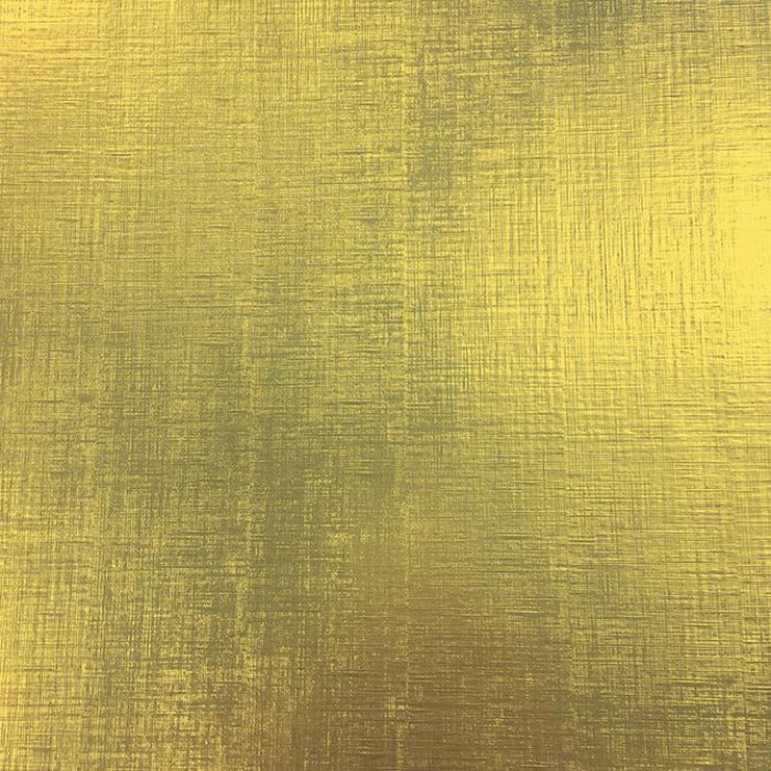 Metallic gold foil with featuring a linen texture - 12x12 foil sheet by American Crafts