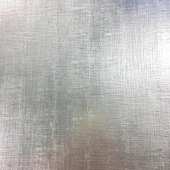 Silver metallic foil with linen texture - 12x12 specialty paper from American Crafts