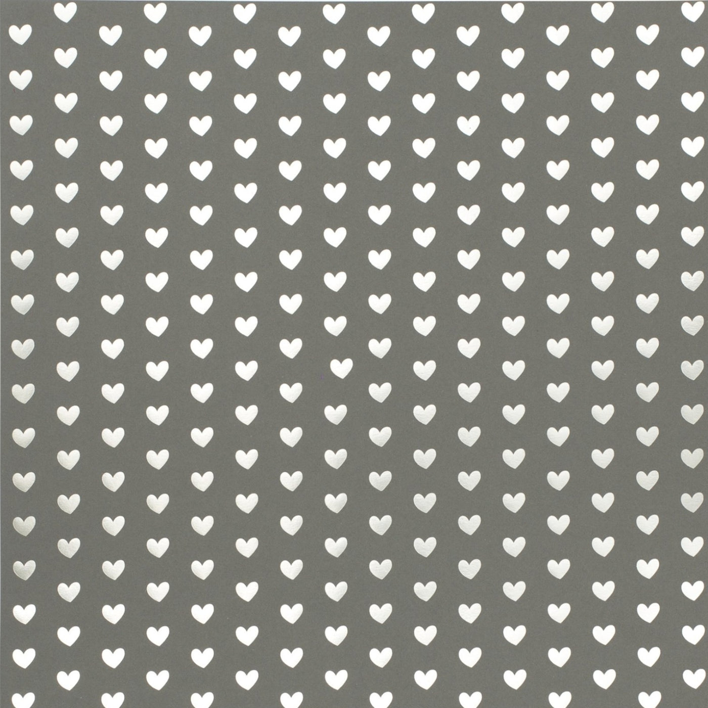 ASH HEART FOIL 12x12 specialty cardstock from American Crafts