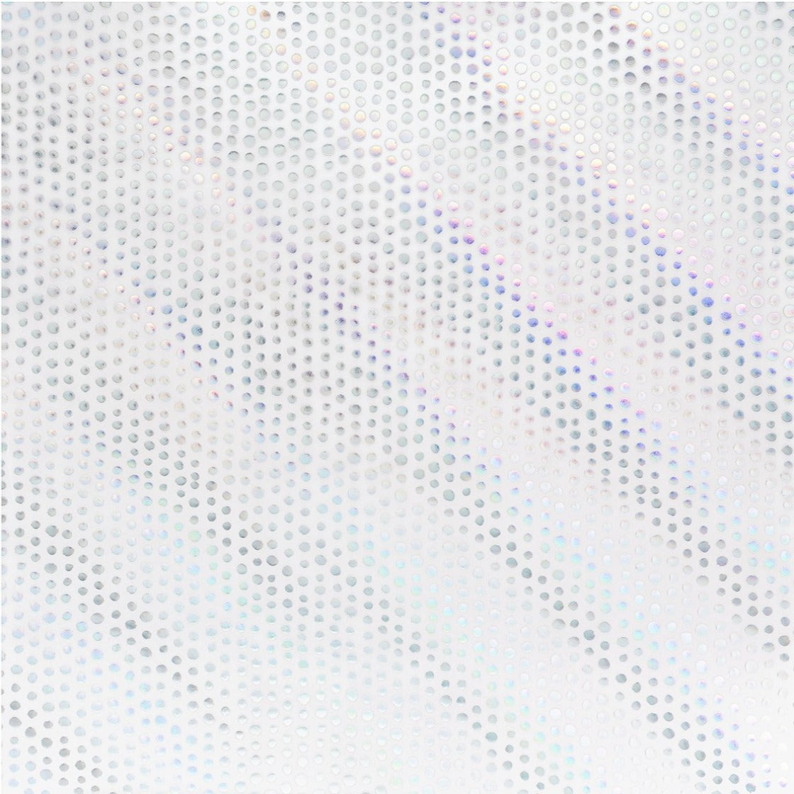 Holographic foil dots on 12x12 clear, white vellum paper by American Crafts