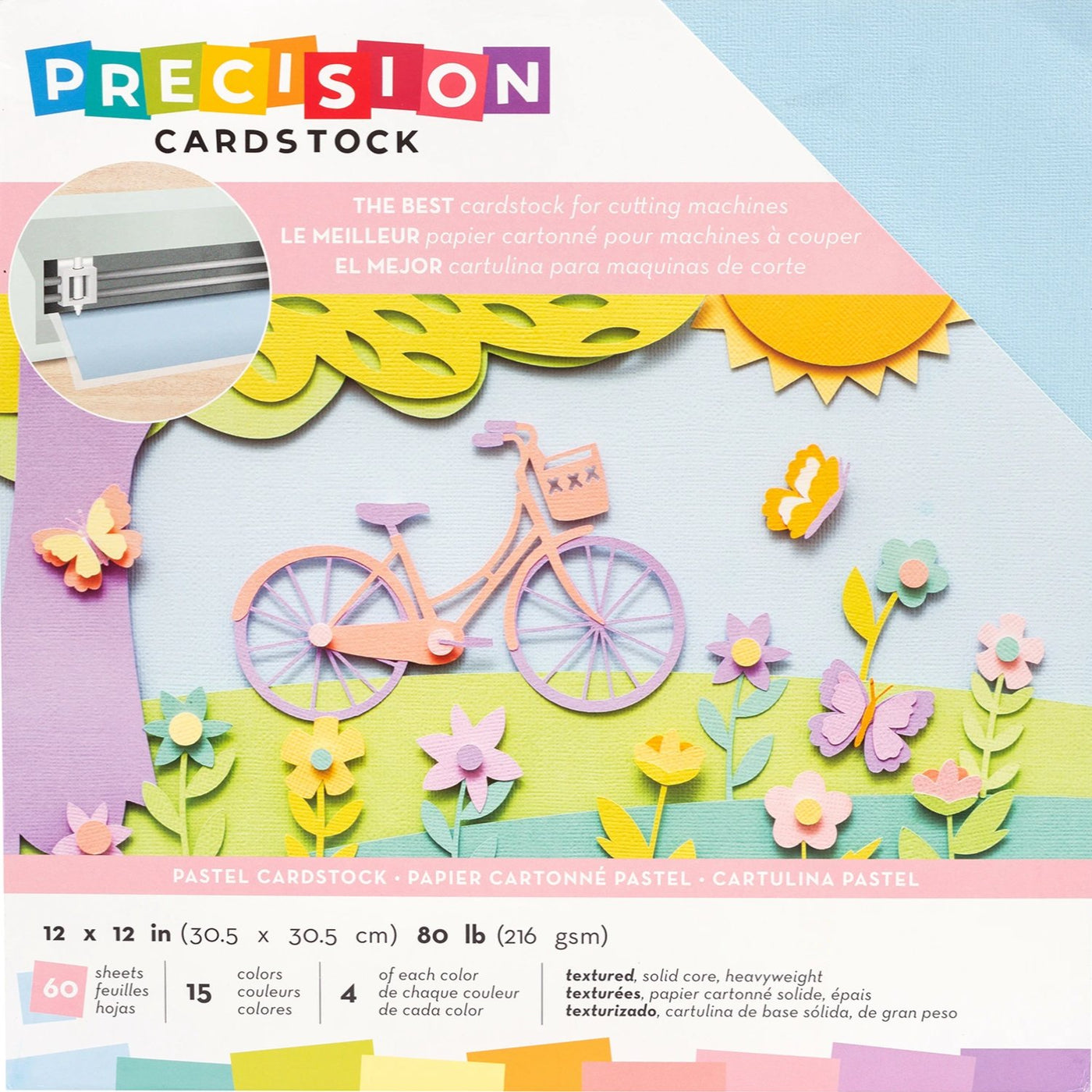 Pastel 60 pack - Precision Cardstock