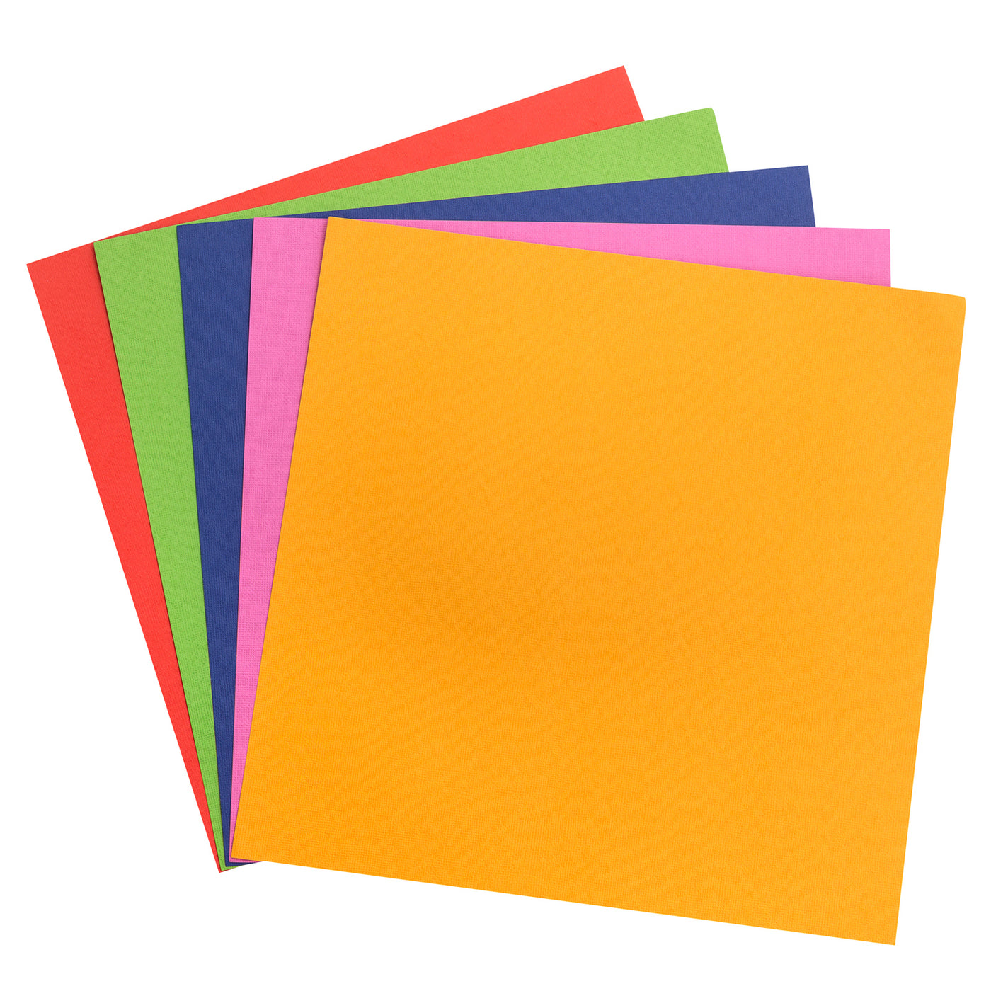 Brights Variety Pack has 60 sheets of 12x12 textured cardstock