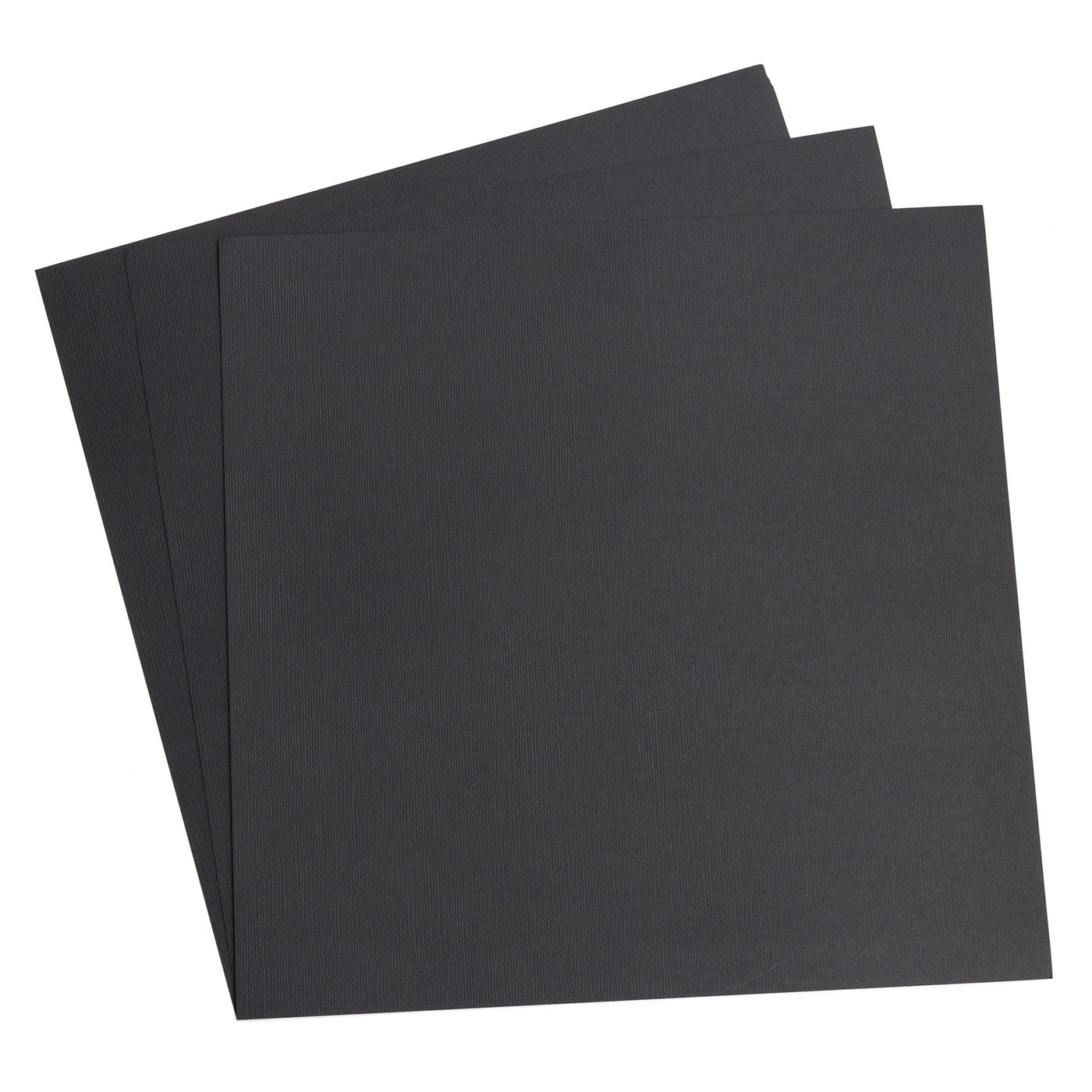 Black 12x12 Sheets - Precision Cardstock