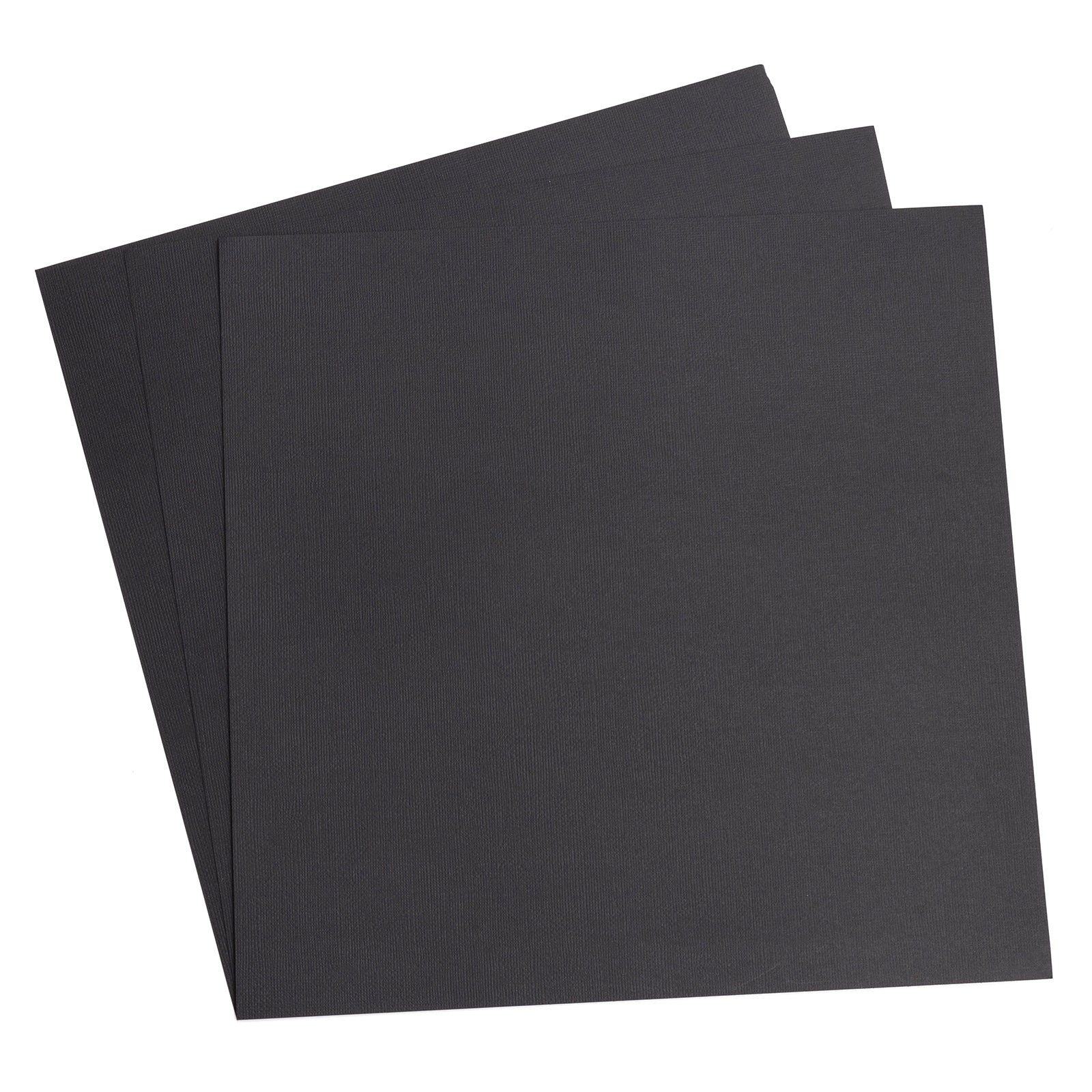 BLACK 12x12 Precision Cardstock by American Crafts The 12x12