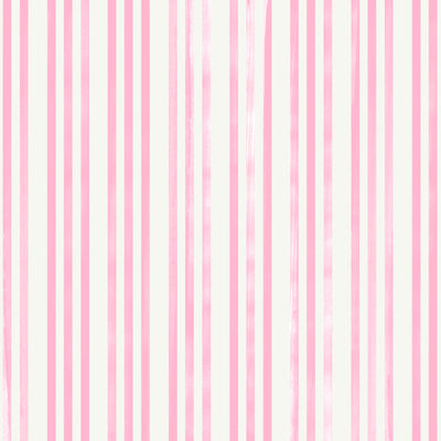 12x12 patterned cardstock with pastel pink, triple stripe pattern on white background